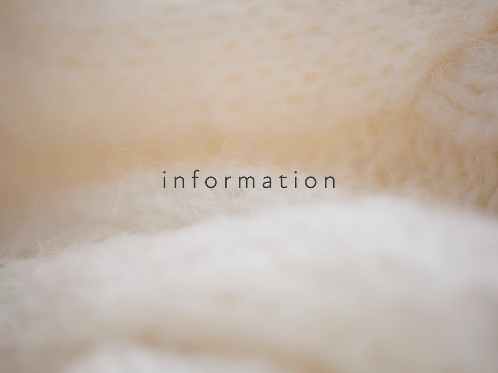 【information】11/11(火)~11/13(木)期間中の発送・お問い合わせ休業のお知らせ