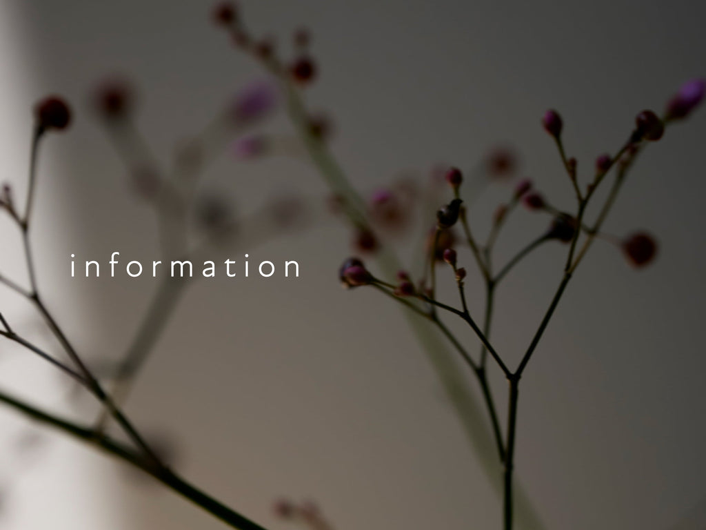 【information】online storeのお盆休業につきまして