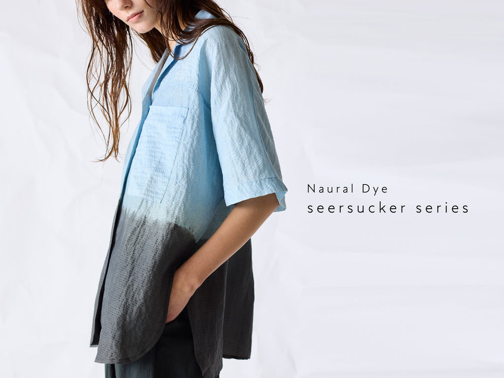 【new arrivals】natural dye seersucker series