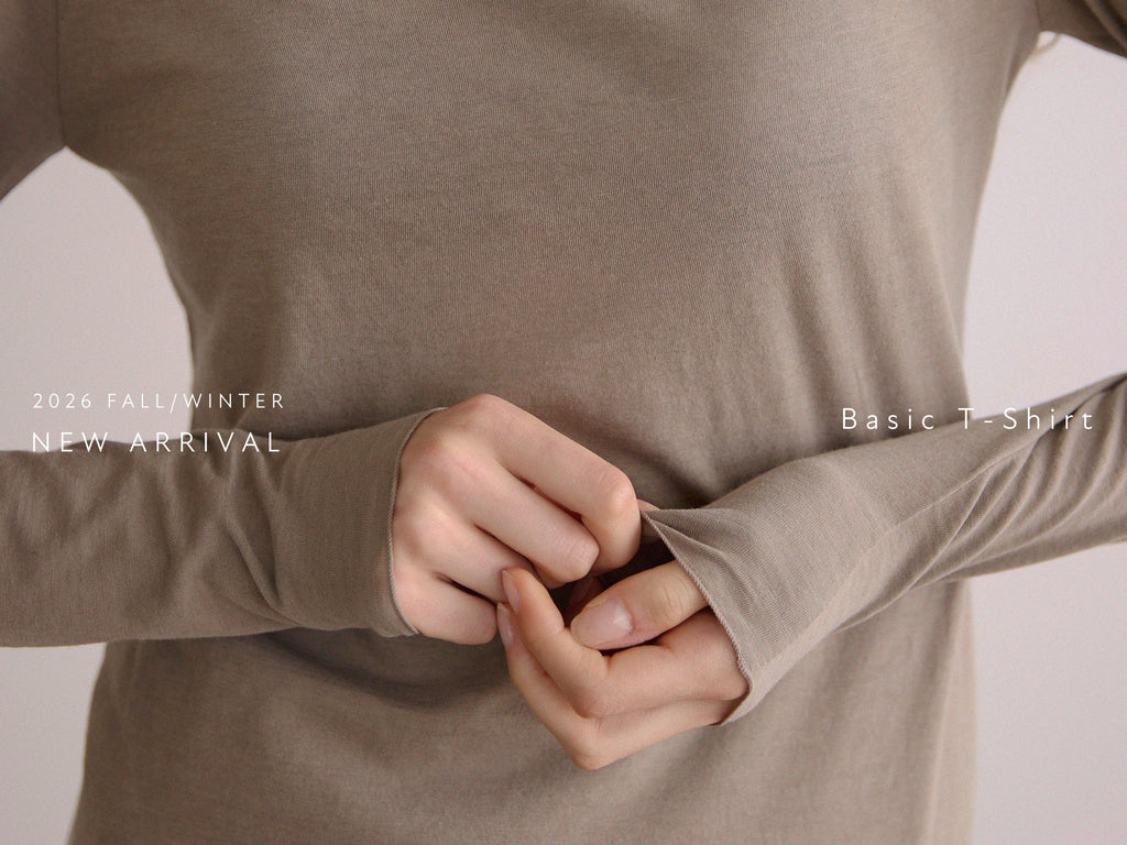 【new arrivals】26fall/winter Basic T-Shirt