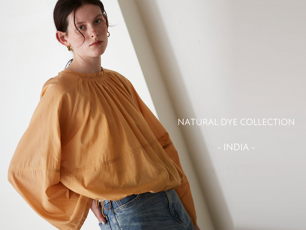 【NATURAL DYE COLLECTION NEW ITEM】