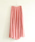 natural dye sheer cotton check flare skirt