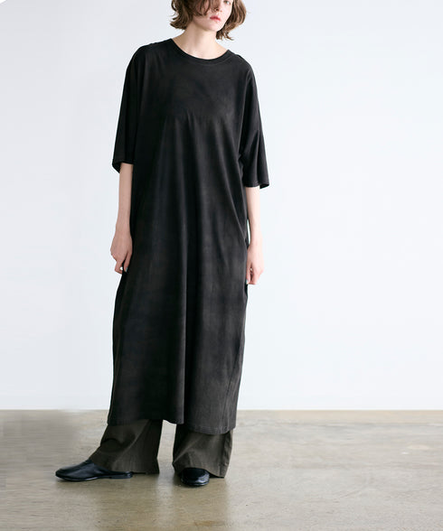 organic cotton jersey dolman dress