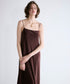 cotton velour camisole dress