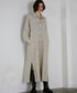 hemp organic cotton high neck shirt dress