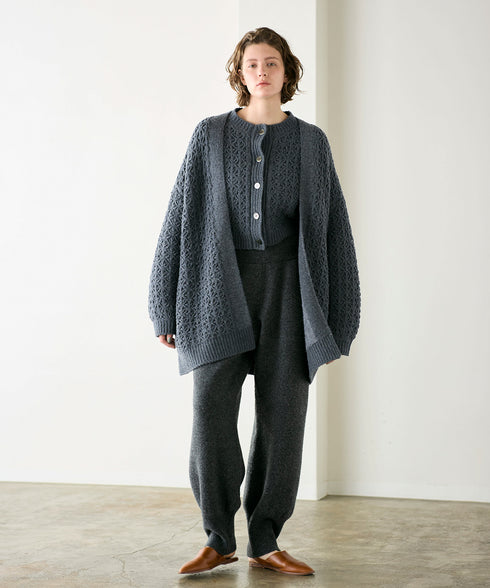 crochet double knit cardigan