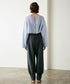 wool mohair cable cropped cardigan