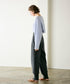 wool mohair cable cropped cardigan