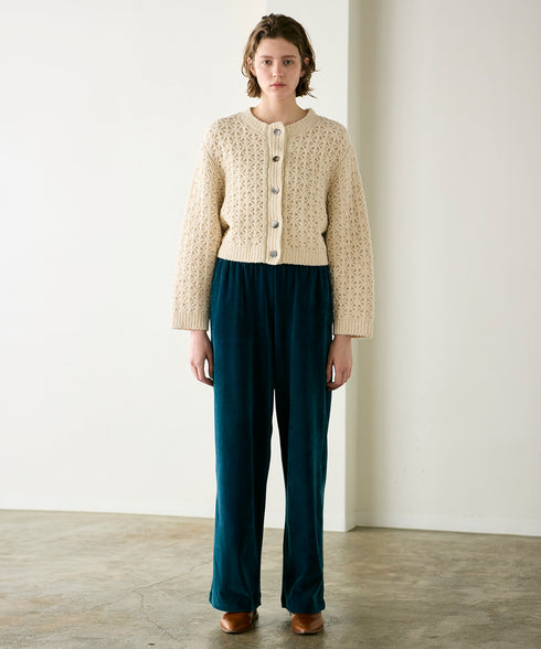 crochet double knit cardigan