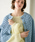 wool mohair hand knit