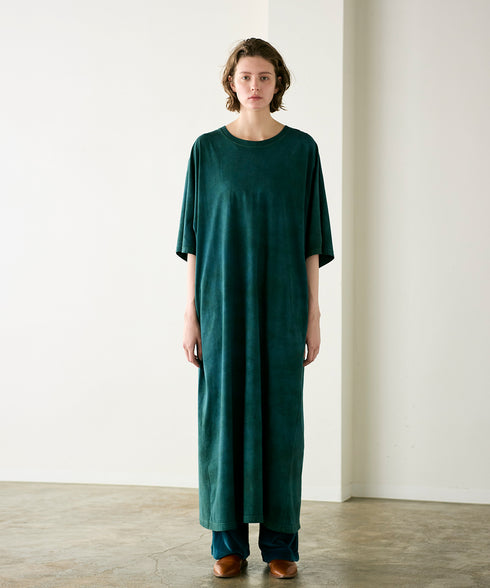 organic cotton jersey dolman dress