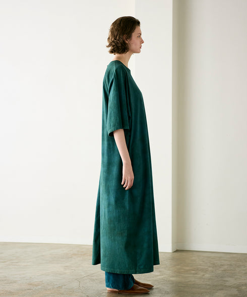 organic cotton jersey dolman dress