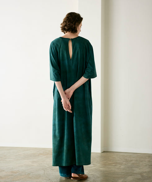 organic cotton jersey dolman dress