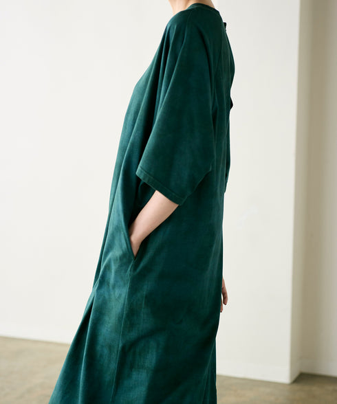 organic cotton jersey dolman dress