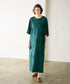 organic cotton jersey dolman dress