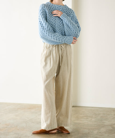 hemp orgnic cotton wide pants