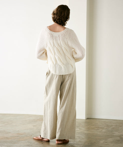 hemp orgnic cotton wide pants
