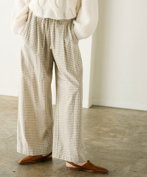 hemp orgnic cotton wide pants