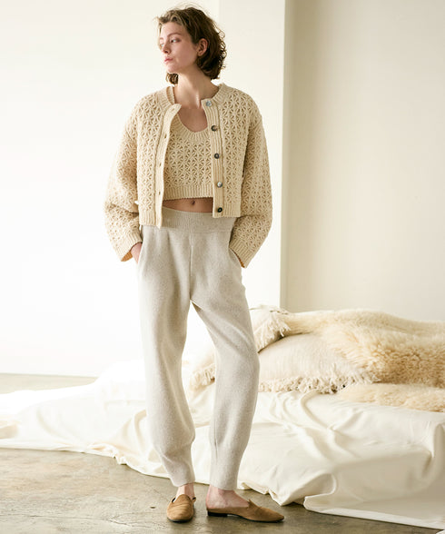 crochet double knit vest