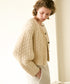 crochet double knit cardigan