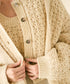 crochet double knit cardigan