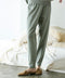 seawool×organic cotton knit pants