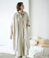 boiled wool long cardigan