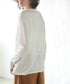 cotton cashmere crew neck relax T