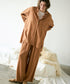 hemp lyocell wide pants