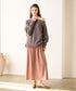 【coming soon】COTTON VELOUR CAMSOLE DRESS