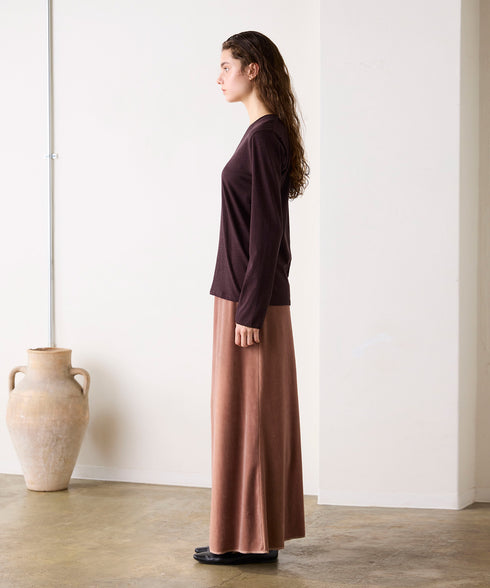 【coming soon】COTTON CASHMERE V-NECK T