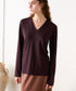 【coming soon】COTTON CASHMERE V-NECK T