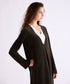 【coming soon】COTTON VELOUR DEEP V-NECK DRESS