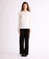 【coming soon】COTTON CASHMERE CREW NECK T