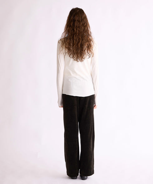 【coming soon】COTTON CASHMERE HIGH NECK T