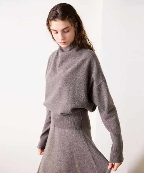 MERINO WOOL 2WAY PULLOVER