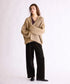 【coming soon】COTTON VELOUR WIDE PANTS