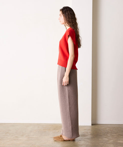 【8/28発売】COTTON SILK DOUBLEFACE VEST