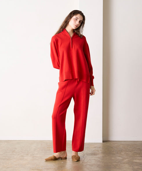 【8/28発売】COTTON SILK DOUBLEFACE PANTS
