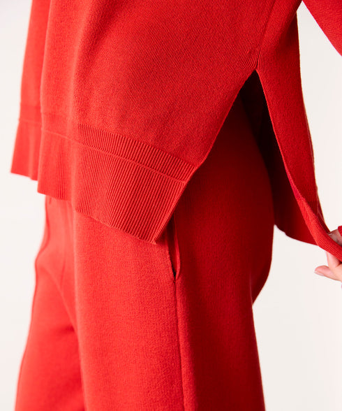 【8/28発売】COTTON SILK DOUBLEFACE HALF ZIP PULLOVER