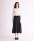 MERINO WOOL FLARE SKIRT