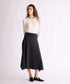 MERINO WOOL FLARE SKIRT