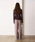 BOUCLE KNIT PANTS