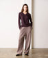 BOUCLE KNIT PANTS