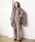 BOUCLE KNIT ZIP BLOUSON