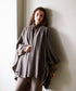 MERINO WOOL PONCHO STOLE