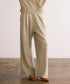 MERINO WOOL WIDE PANTS