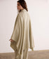 MERINO WOOL PONCHO STOLE
