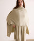 MERINO WOOL PONCHO STOLE