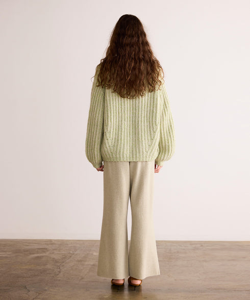 MIX MOHAIR CARDIGAN